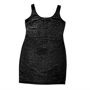Forever 21 Women's Large Black Sparkle Dress